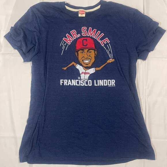 Cleveland Indians Francisco Lindor Shirt XXL - Picture 1 of 6